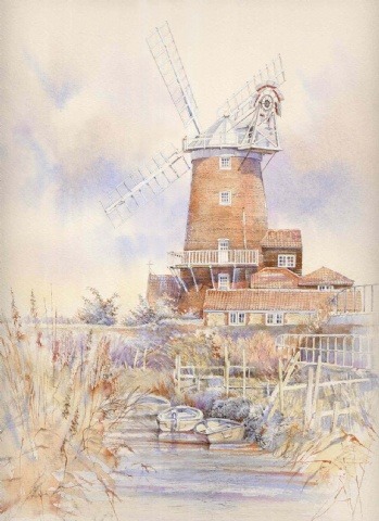 [Cley Mill from Sluice]