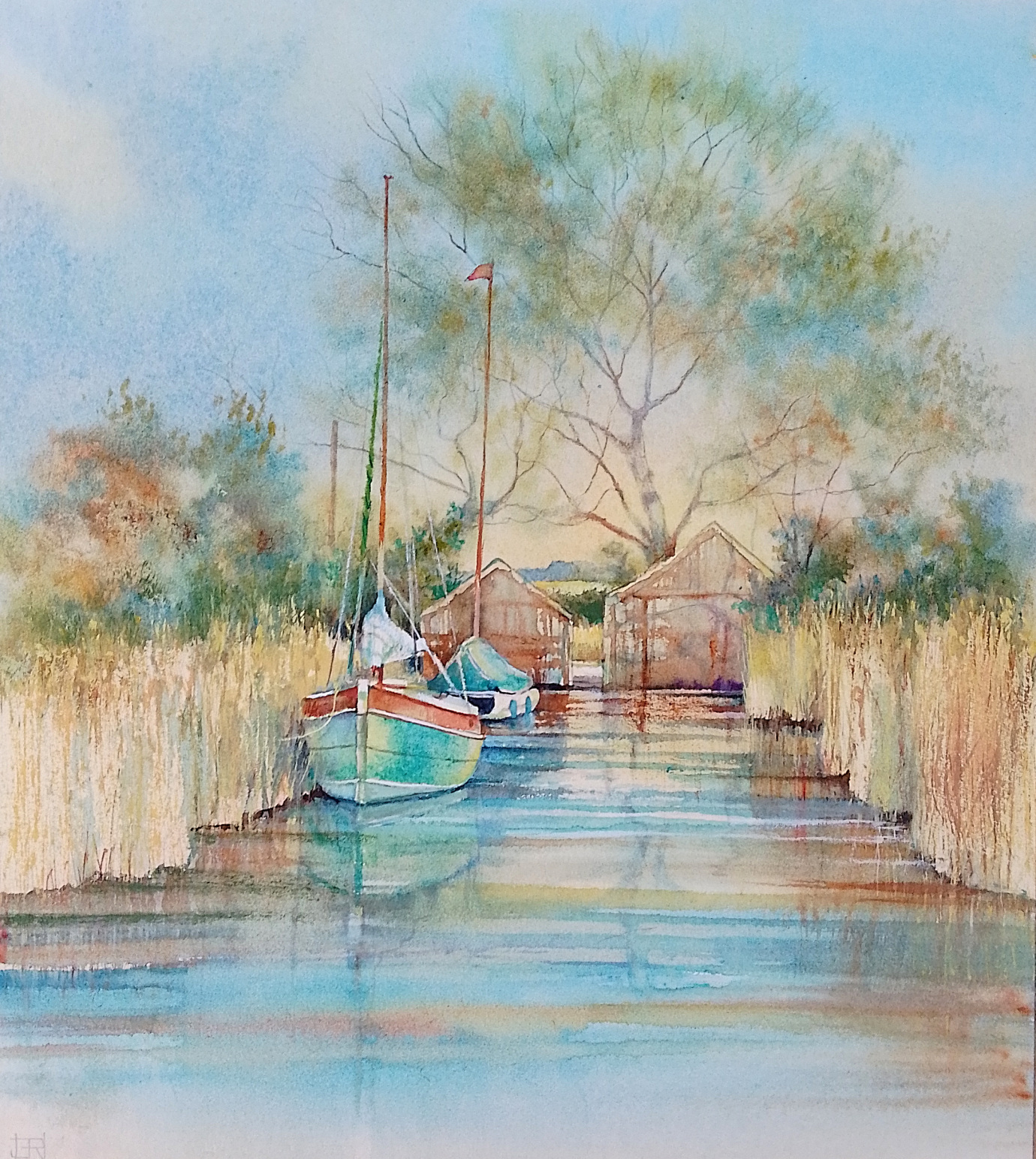 Green Boat Mooring Hickling